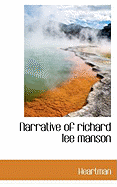 Narrative of Richard Lee Manson