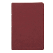 NASB Giant Print Reference Bible, Burgundy Leathertouch