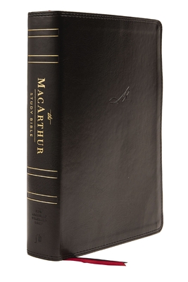 Nasb, MacArthur Study Bible, 2nd Edition, Leathersoft, Black, Comfort Print: Unleashing God's Truth One Verse at a Time - MacArthur, John F (Editor), and Thomas Nelson