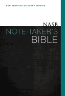 NASB, Note-Taker's Bible, Hardcover, Red Letter Edition