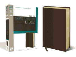 NASB, Note-Taker's Bible, Leathersoft, Brown, Red Letter Edition