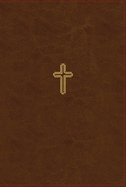 Nasb, Thinline Bible, Giant Print, Leathersoft, Brown, Red Letter Edition, 1995 Text, Thumb Indexed, Comfort Print