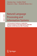 Natural Language Processing and Information Systems: 11th International Conference on Applications of Natural Language to Information Systems, Nldb 2006, Klagenfurt, Austria, May 31 - June 2, 2006, Proceedings