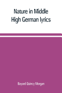 Nature in Middle High German lyrics