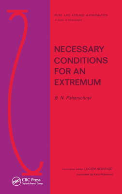 Necessary Conditions for an Extremum - Pshenichnyi