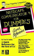 Netscape Communicator 4 for Dummies: Quick Reference