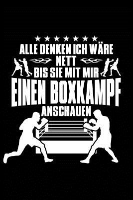 Nett - Auer Beim Boxkampf: Notizbuch Fr Boxen Boxer-In Boxen Sport Box-Sport Boxer - Notizbucher Und Geschenkideen, Leidensc