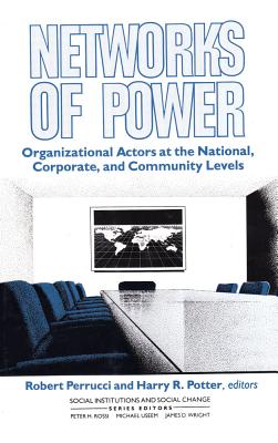 Networks of Power: Organizational Actors at the National, Corporate, and Community Levels - Perrucci, Robert