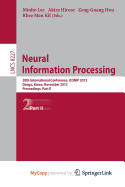 Neural Information Processing: 20th International Conference, Iconip 2013, Daegu, Korea, November 3-7, 2013. Proceedings, Part I
