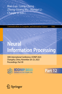 Neural Information Processing: 30th International Conference, ICONIP 2023, Changsha, China, November 20-23, 2023, Proceedings, Part XII