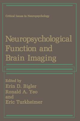 Neuropsychological Function and Brain Imaging - Bigler, Erin D. (Editor), and Yeo, Ronald A. (Editor), and Turkheimer, Eric (Editor)