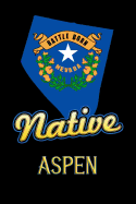 Nevada Native Aspen: College Ruled Composition Book