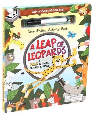 Never-Ending Activity Book: A Leap of Leopards - Fischer, Maggie