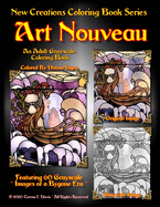 New Creations Coloring Book Series: Art Nouveau