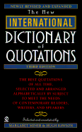 New International Dictionary of Quotations, 3rd Edition