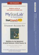 New Mylab Statistics with Pearson Etext -- Standalone Access Card -- For Statistics for the Behavioral and Social Sciences: A Brief Course - Aron, Arthur, and Coups, Elliot J, and Aron, Elaine N, Ph.D.