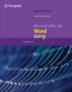 New Perspectives Microsoft Office 365 & Word 2019 Comprehensive