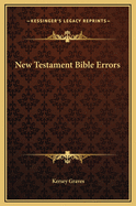 New Testament Bible Errors