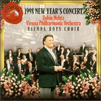 New Year's Concert 1998 - Vienna Boys' Choir (choir, chorus); Wiener Philharmoniker; Zubin Mehta (conductor)