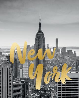 New York Bullet Grid Journal: 150 Dot Grid Pages, 8x10, Professionally Designed - Creative Notebooks