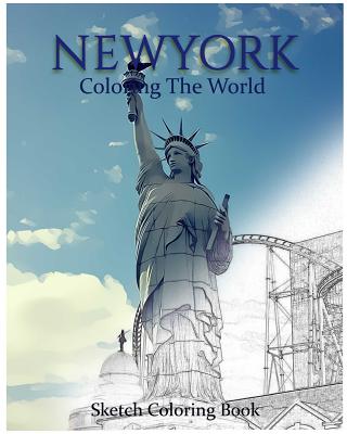 New York Coloring the World: Sketch Coloring Book - Hutzler, Anthony
