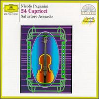 Niccol Paganini: 24 Capricci For Solo Violin Op. 1 - Salvatore Accardo (violin)