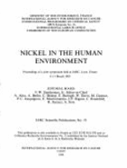 Nickel in the Human Environment