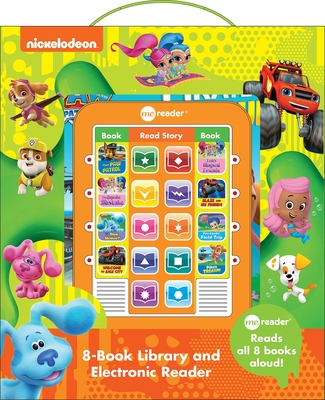 Nickelodeon: Me Reader 8-Book Library and Electronic Reader Sound Book Set - Pi Kids