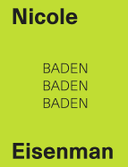Nicole Eisenman: Baden Baden Baden