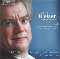 Nielsen: Symphonies Nos. 3 & 4 - Anu Komsi (soprano); BBC Scottish Symphony Orchestra; Osmo Vnsk (conductor)