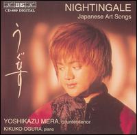 Nightingale: Japanese Art Songs - Gunilla von Bahr (flute); Kikuko Ogura (piano); Yoshikazu Mera (counter tenor)