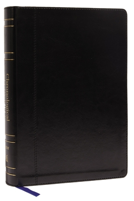 Niv, Chronological Study Bible, Leathersoft, Black, Comfort Print: Holy Bible, New International Version - Thomas Nelson