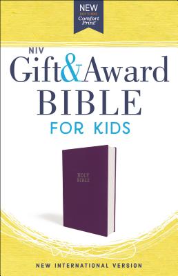 NIV, Gift and Award Bible for Kids, Flexcover, Purple, Comfort Print - Zonderkidz