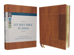 Niv, Holy Bible, XL Edition, Leathersoft, Brown, Comfort Print