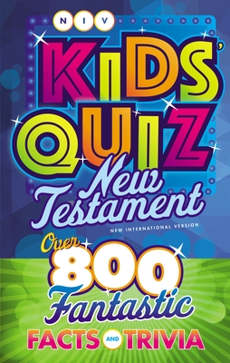 NIV, Kids' Quiz New Testament, Paperback, Comfort Print - Zonderkidz