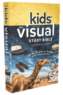 Niv, Kids' Visual Study Bible, Hardcover, Blue, Full Color Interior: Explore the Story of the Bible---People, Places, and History