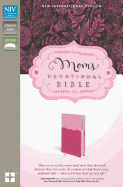 NIV, Mom's Devotional Bible, Leathersoft, Pink