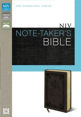 NIV, Note-Taker's Bible, Imitation Leather, Brown - Zondervan Publishing