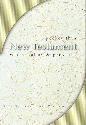 NIV Pocket Thin New Testament with Psalms and Proverbs - Zondervan Publishing (Creator)