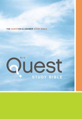 NIV, Quest Study Bible, Hardcover: The Question and Answer Bible - Christianity Today Intl.