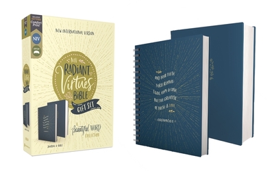 Niv, Radiant Virtues Bible: A Beautiful Word Collection, Hardcover Bible and Journal Gift Set, Red Letter, Comfort Print - Zondervan