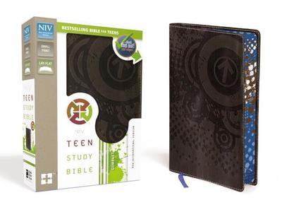 NIV, Teen Study Bible, Compact, Leathersoft, Brown, Printed Page Edges - Richards, Lawrence O. (General editor), and Richards, Sue W. (General editor)