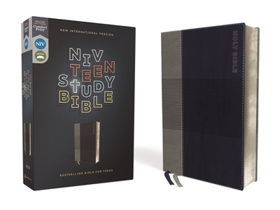 Niv, Teen Study Bible (for Life Issues You Face Every Day), Leathersoft, Blue, Comfort Print - Richards, Lawrence O (Editor), and Richards, Sue W (Editor), and Zondervan