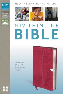 NIV, Thinline Bible, Imitation Leather, Pink, Red Letter Edition - Various Authors