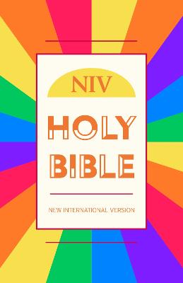 NIV Value Hardback Bible: Rainbow edition - Version, New International