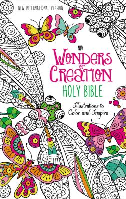 NIV, Wonders of Creation Holy Bible, Hardcover: Illustrations to Color and Inspire - Zondervan