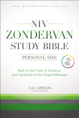 NIV Zondervan Study Bible, Personal Size, Hardcover: Built on the Truth of Scripture and Centered on the Gospel Message - Carson, D. A. (General editor), and Alexander, T. Desmond (Associate editor), and Hess, Richard (Associate editor)