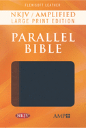 NKJV Amplified Parallel Bible, Flexisoft (Imitation Leather, Blue/Brown)