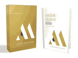 NKJV, Ancient-Modern Bible, Hardcover, Comfort Print: One Faith. Handed Down. for All the Saints.