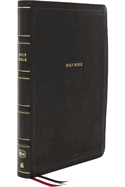 Nkjv, Deluxe Thinline Reference Bible, Leathersoft, Black, Thumb Indexed, Red Letter Edition, Comfort Print: Holy Bible, New King James Version